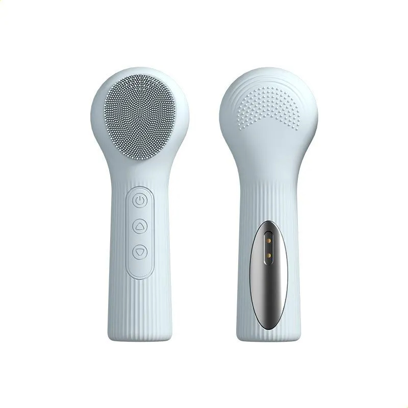 Silicone Face Scrubber, Rechargeable Electric Facial Cleansing Brush with 3 Modes, Zestha IPX7 Face Scrubber Exfoliator for Men & Women
